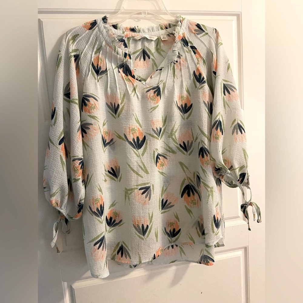 Floral Print Women's Top